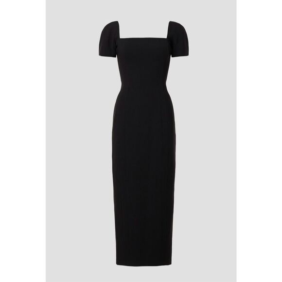 A.L.C. Black Midi Dress - Picture 3 of 13